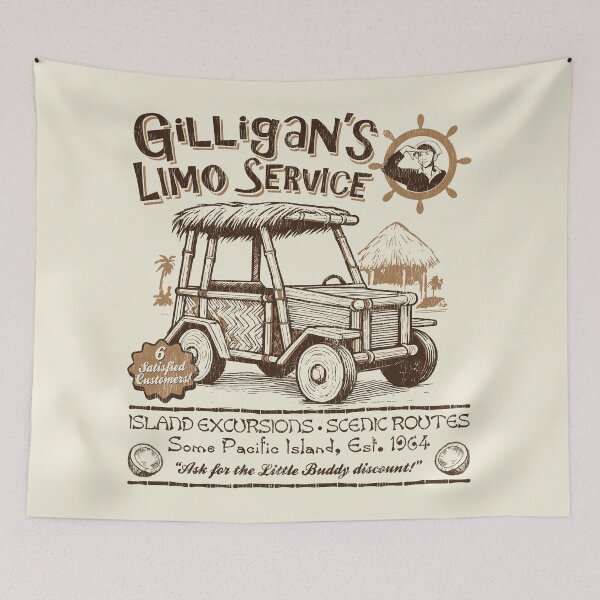 Item preview, Gilligan's Limo Service Worn designed and sold by Alema Art.
