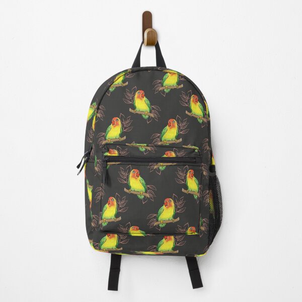 Item preview, Watercolor Lovebird Budgie Pattern | Parrot designed and sold by KelseyNY.