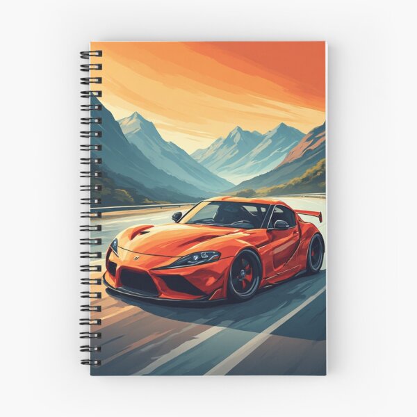 Item preview, Awesome Orange Sports Car Art design designed and sold by Aldrin Capco.
