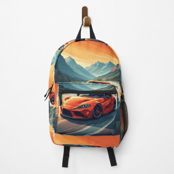 Item preview, Awesome Orange Sports Car Art design designed and sold by Aldrin Capco.