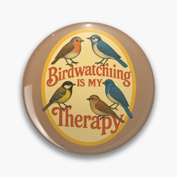 Item preview, Birdwatching is my Therapy designed and sold by FrictionMaxxing.