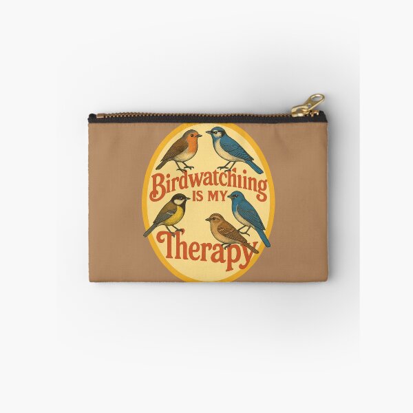Item preview, Birdwatching is my Therapy designed and sold by FrictionMaxxing.