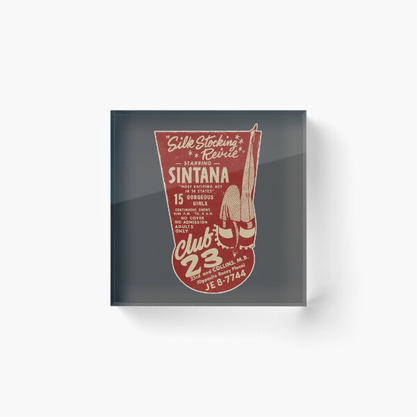 Item preview, Vintage Seedy Burlesque Nite Club designed and sold by Kujo Dangerous Vintage.