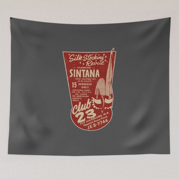 Item preview, Vintage Seedy Burlesque Nite Club designed and sold by Kujo Dangerous Vintage.