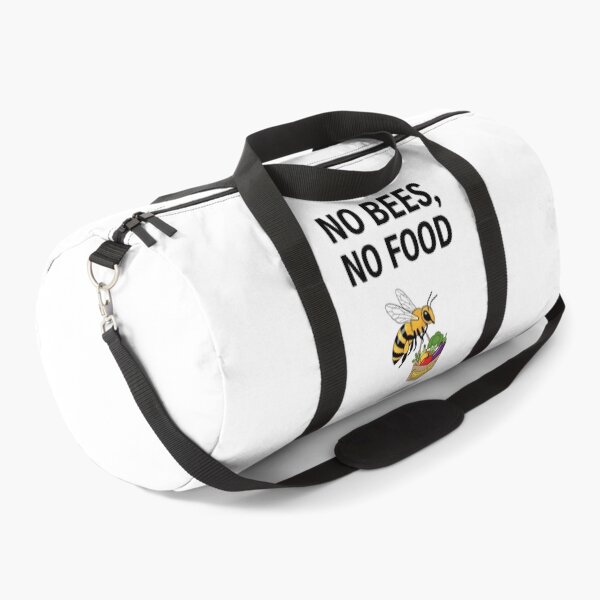 Item preview, No Bees, No Food - Environmental & Food Security Design designed and sold by ART-POD-PL.