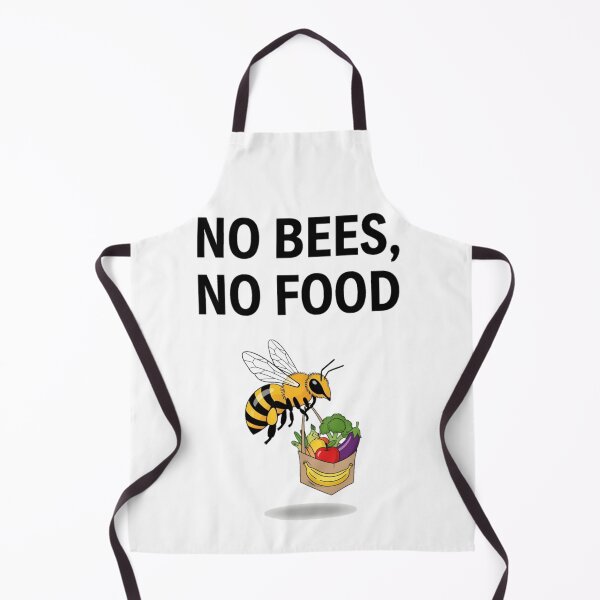 Item preview, No Bees, No Food - Environmental & Food Security Design designed and sold by ART-POD-PL.