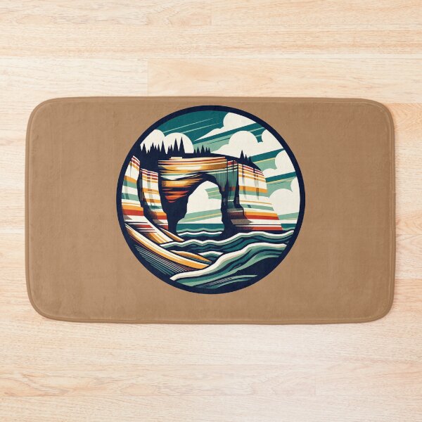 Item preview, Pictured Rocks Michigan designed and sold by FrictionMaxxing.