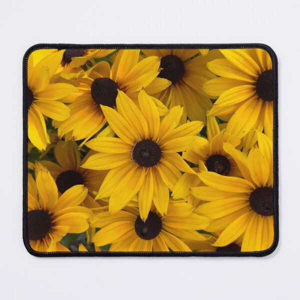 Item preview, Many Bright Yellow Flowers designed and sold by NatureVibesHere.
