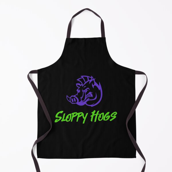 Item preview, Sloppy Hogs BBQ Green & Purple designed and sold by sloppyhogsbbq.
