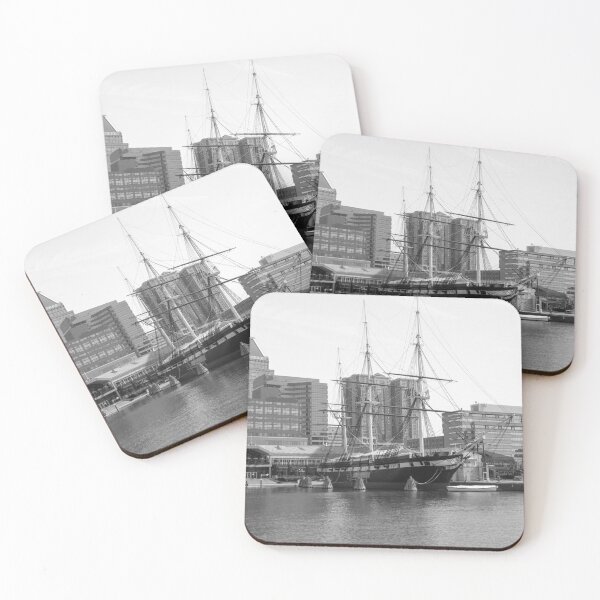 Item preview, A US Frigate Ship in Baltimore, MD designed and sold by JLW Photos.