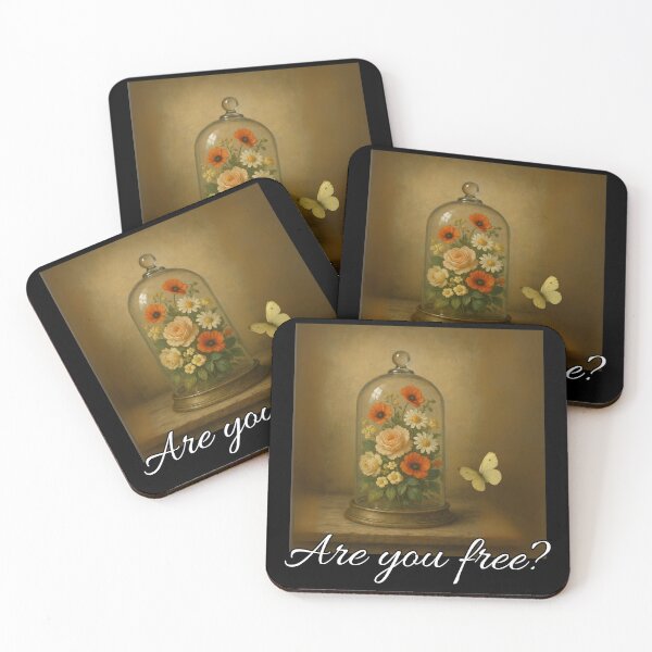 Item preview, Vintage Floral Dome with Butterfly – Elegant Botanical Still Life Art designed and sold by Psycho-Crazy.