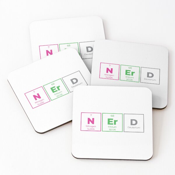 Item preview, Nerd Periodic Table Minimalist Horizontal Design – Science Gift for Nerds, Students & Teachers designed and sold by Rodney's Marketplace.