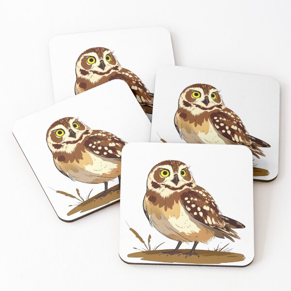 Item preview, The Silent Beauty The Burrowing Owl designed and sold by BrazilWildArt.