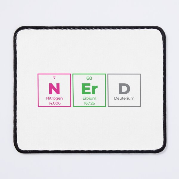 Item preview, Nerd Periodic Table Minimalist Horizontal Design – Science Gift for Nerds, Students & Teachers designed and sold by Rodney's Marketplace.