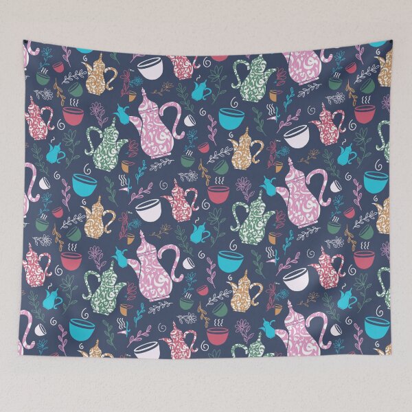 Item preview, Arabic Coffee pattern - Qahwa designed and sold by MKDesignsArts.