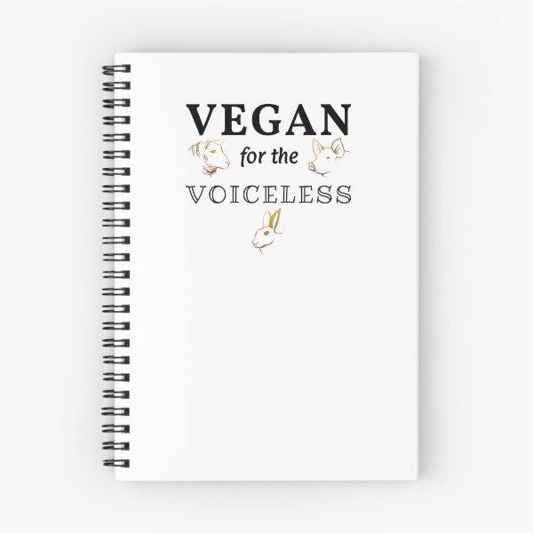 Item preview, Vegan for the Voiceless – Minimalist Rabbit, Pig & Sheep Design designed and sold by VirginieSan.