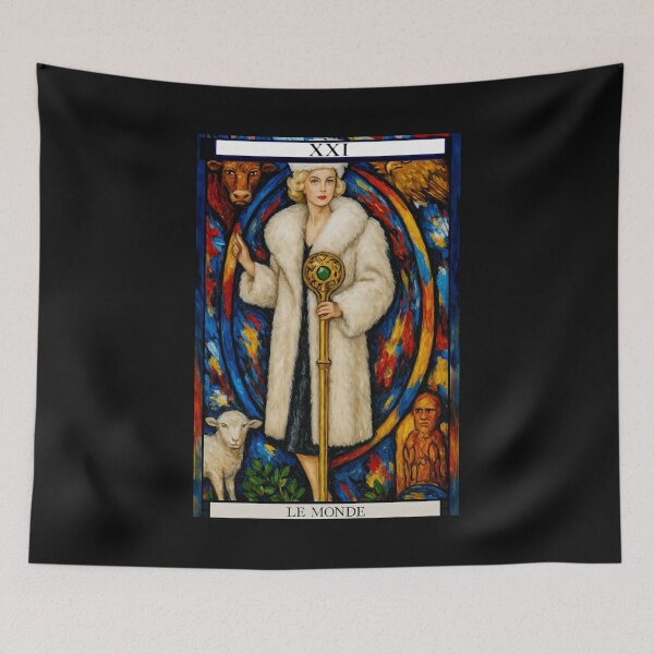 Item preview, The Tarot Deck Le Monde, The World, O Mundo v4 var designed and sold by Helios Be. Lavsh.