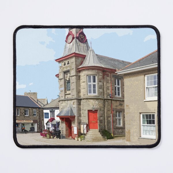 Item preview, Marazion Cornwall. Cornish gift Kernow Travel location poster Penzance designed and sold by BarbaraGlebska.