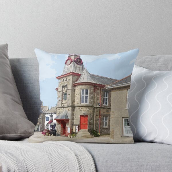 Item preview, Marazion Cornwall.  Cornish gift Kernow Travel location poster Penzance designed and sold by BarbaraGlebska.