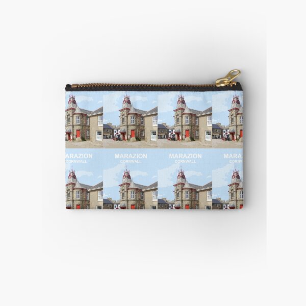 Item preview, Marazion Cornwall.  Cornish gift Kernow Travel location poster Penzance designed and sold by BarbaraGlebska.