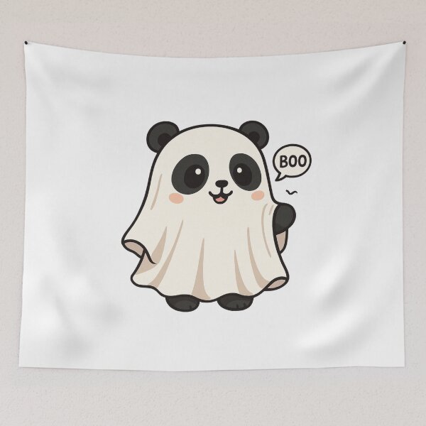 Item preview,  Panda Boo Ghost Halloween Gifts designed and sold by Prints-by-Olaf.