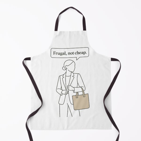 Item preview, Frugal Chic Meme Minimalist Design – Stylish & Subtle designed and sold by StickyGuys.