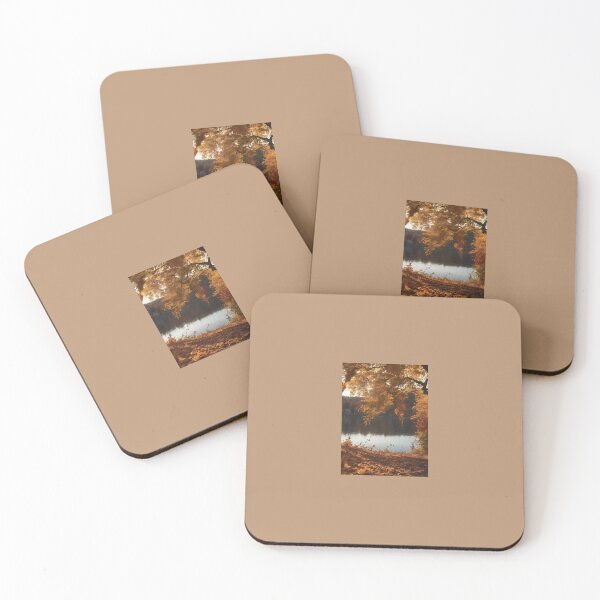 Item preview, Autumn Fall Lake Scene Wall Clock, Coffee Mug & Shower Curtain | Peaceful Nature Home Decor & Seasonal Gift Collection designed and sold by CertainTees Clothing & Accessories .