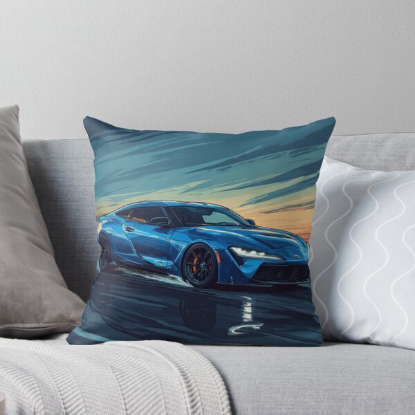 Item preview, Stylish Blue Exotic Sports Racing Car Art Design designed and sold by Aldrin Capco.