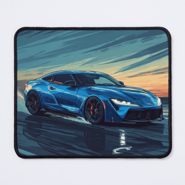 Item preview, Stylish Blue Exotic Sports Racing Car Art Design designed and sold by Aldrin Capco.