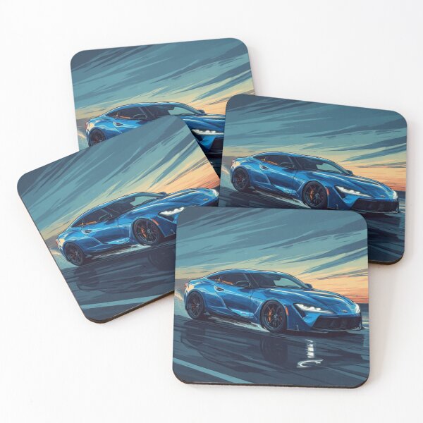 Item preview, Stylish Blue Exotic Sports Racing Car Art Design designed and sold by Aldrin Capco.