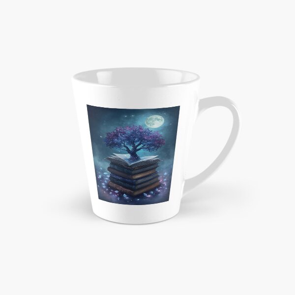 Item preview, Books and Tree of Life at Night designed and sold by The Dream Lab.