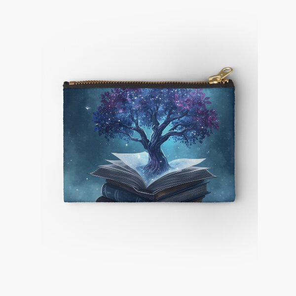 Item preview, Books and Tree of Life at Night designed and sold by The Dream Lab.