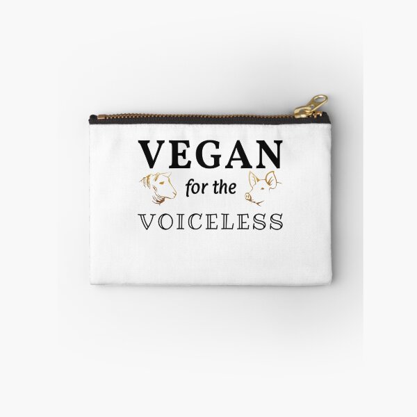 Item preview, Vegan for the Voiceless – Minimalist Pig & Sheep Design designed and sold by VirginieSan.