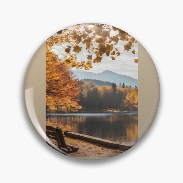 Item preview, Autumn Fall Lake Scene Socks, Mug & Head Scarf | Cozy Seasonal Accessories & Nature Inspired Gifts for Men, Women & Kids designed and sold by CertainTees Clothing & Accessories .