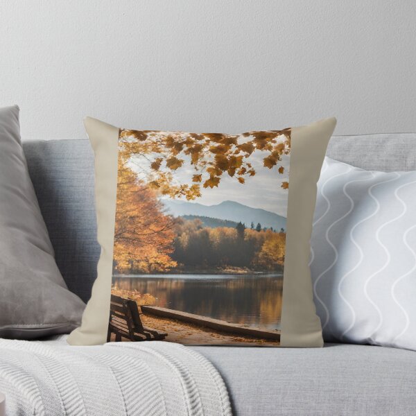 Item preview, Autumn Fall Lake Scene Socks, Mug & Head Scarf | Cozy Seasonal Accessories & Nature Inspired Gifts for Men, Women & Kids designed and sold by CertainTees Clothing & Accessories .