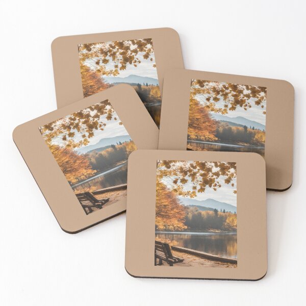 Item preview, Autumn Fall Lake Scene Socks, Mug & Head Scarf | Cozy Seasonal Accessories & Nature Inspired Gifts for Men, Women & Kids designed and sold by CertainTees Clothing & Accessories .