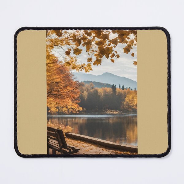 Item preview, Autumn Fall Lake Scene Socks, Mug & Head Scarf | Cozy Seasonal Accessories & Nature Inspired Gifts for Men, Women & Kids designed and sold by CertainTees Clothing & Accessories .