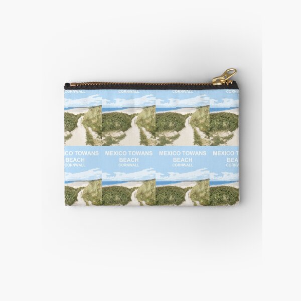 Item preview, Mexico Towans Cornwall. St Ives Bay Hayle Cornish gift Kernow Travel location poster  designed and sold by BarbaraGlebska.