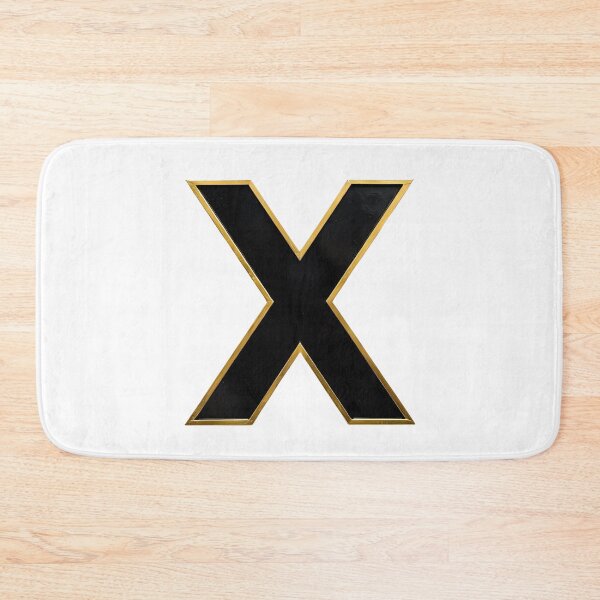 Item preview,  Letter X – Gold & Black Elegance designed and sold by RAKO13.