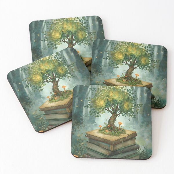 Item preview, Magical watercolor books – fantasy, nature designed and sold by The Dream Lab.