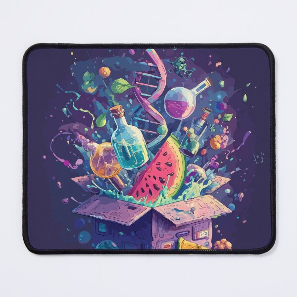 Item preview, Cosmic Watermelon Explosion – Surreal Science Fantasy Art designed and sold by Moss and Moon Studio.