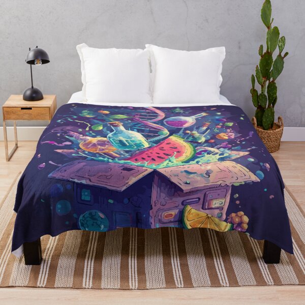 Item preview, Cosmic Watermelon Explosion – Surreal Science Fantasy Art designed and sold by Moss and Moon Studio.