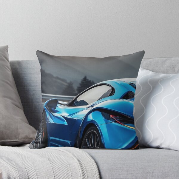 Item preview, Futuristic Blue Supercar Artwork Illustration designed and sold by Aldrin Capco.