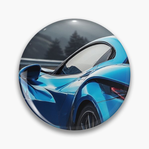 Item preview, Futuristic Blue Supercar Artwork Illustration designed and sold by Aldrin Capco.