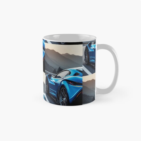 Item preview, Futuristic Blue Supercar Artwork Illustration designed and sold by Aldrin Capco.