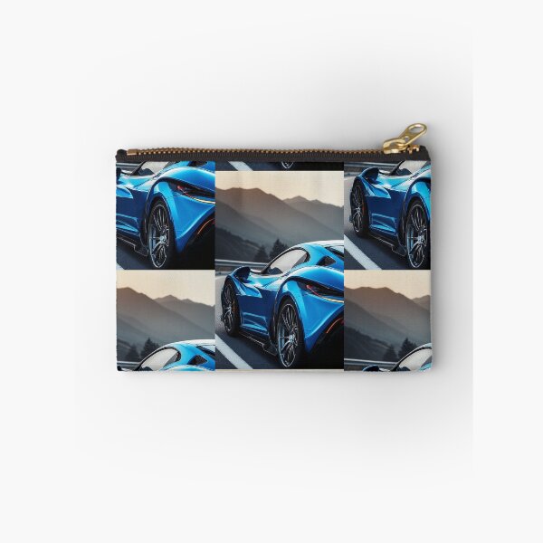 Item preview, Futuristic Blue Supercar Artwork Illustration designed and sold by Aldrin Capco.