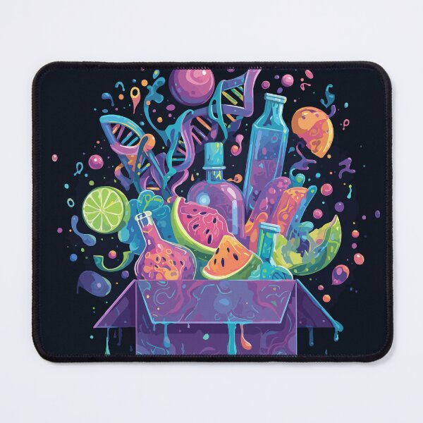 Item preview, Cosmic Watermelon Explosion – Surreal Science Fantasy Art designed and sold by Moss and Moon Studio.