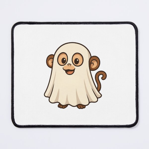 Item preview, Monkey Boo Ghost Halloween Gifts designed and sold by Prints-by-Olaf.