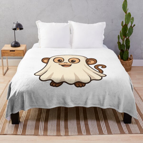 Item preview, Monkey Boo Ghost Halloween Gifts designed and sold by Prints-by-Olaf.