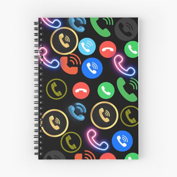 Item preview, Colourful phone call icon patterns designed and sold by Cre8Gift.